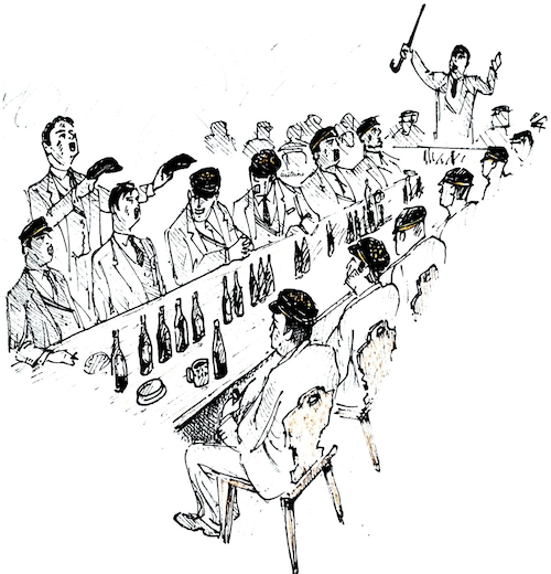 Studentu Korporācijas dziedāšana